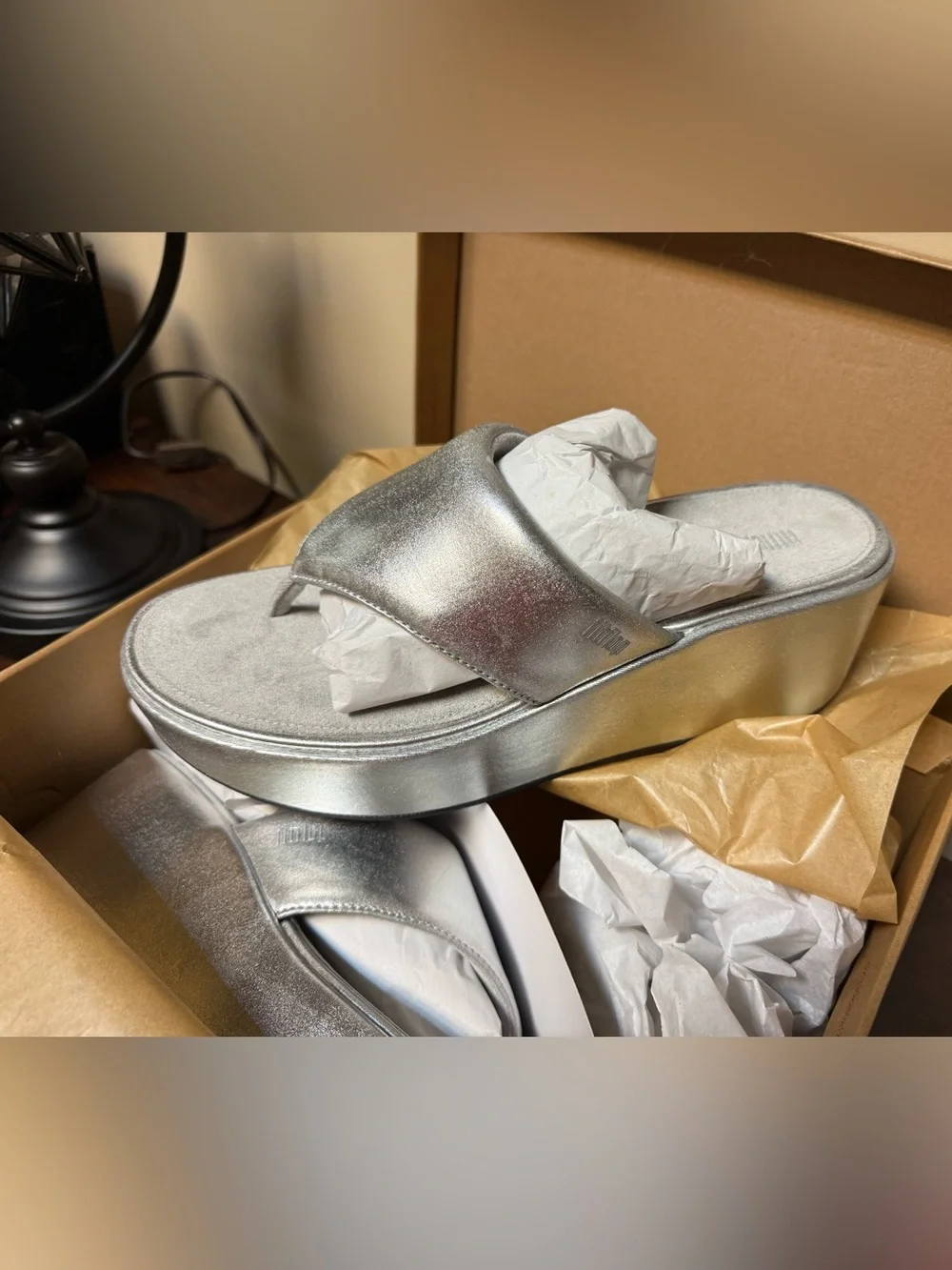 Fitflop bnib silver